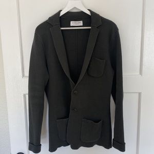 Everlane Slim Sweater Blazer Cardigan